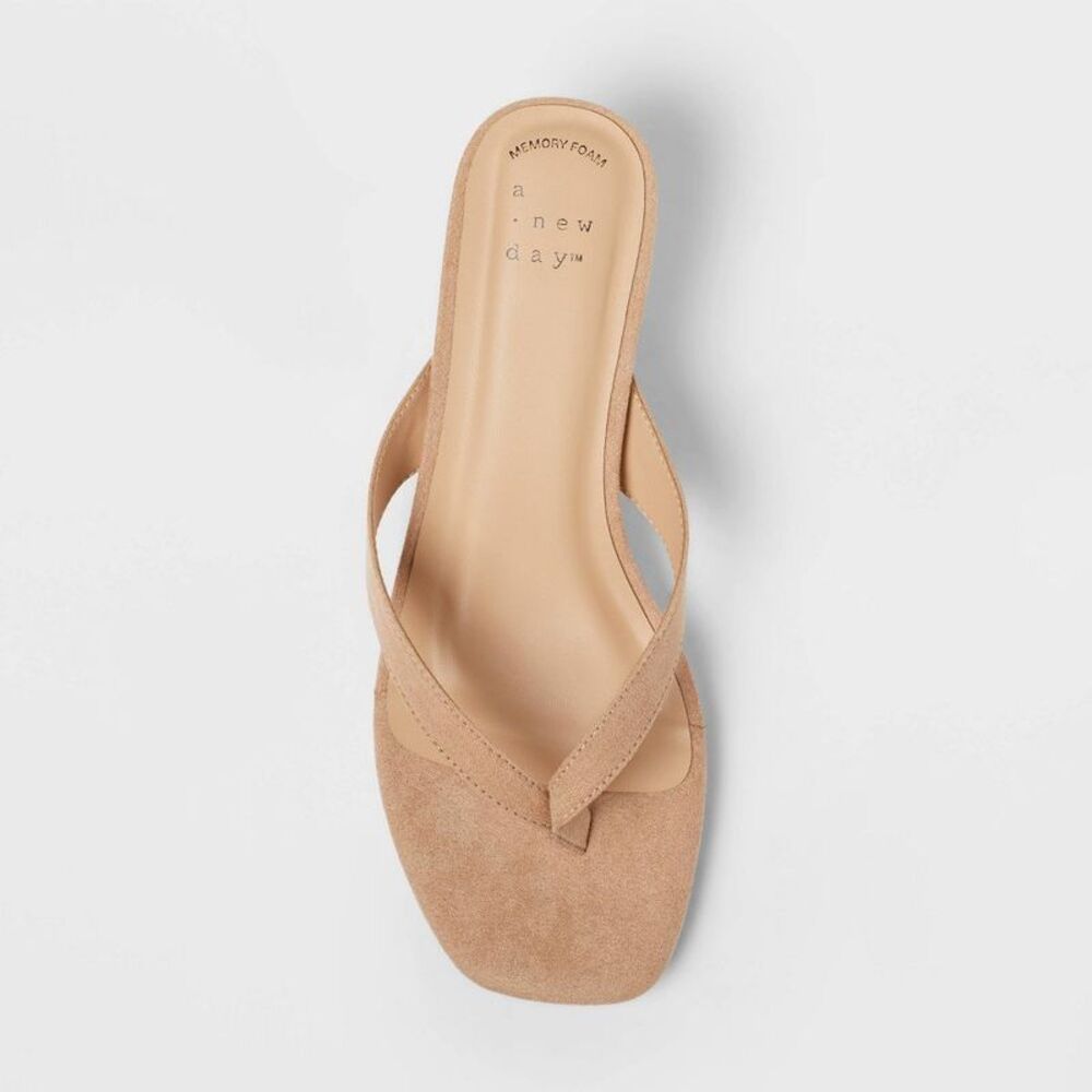 A New Day - Women’s Iona Heels with Memory Foam Insole - A New Tan - Picture 3 of 3